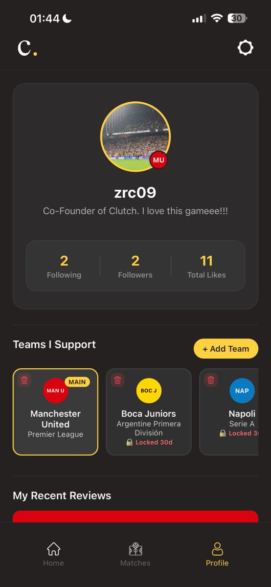 Clutch Football tweet media