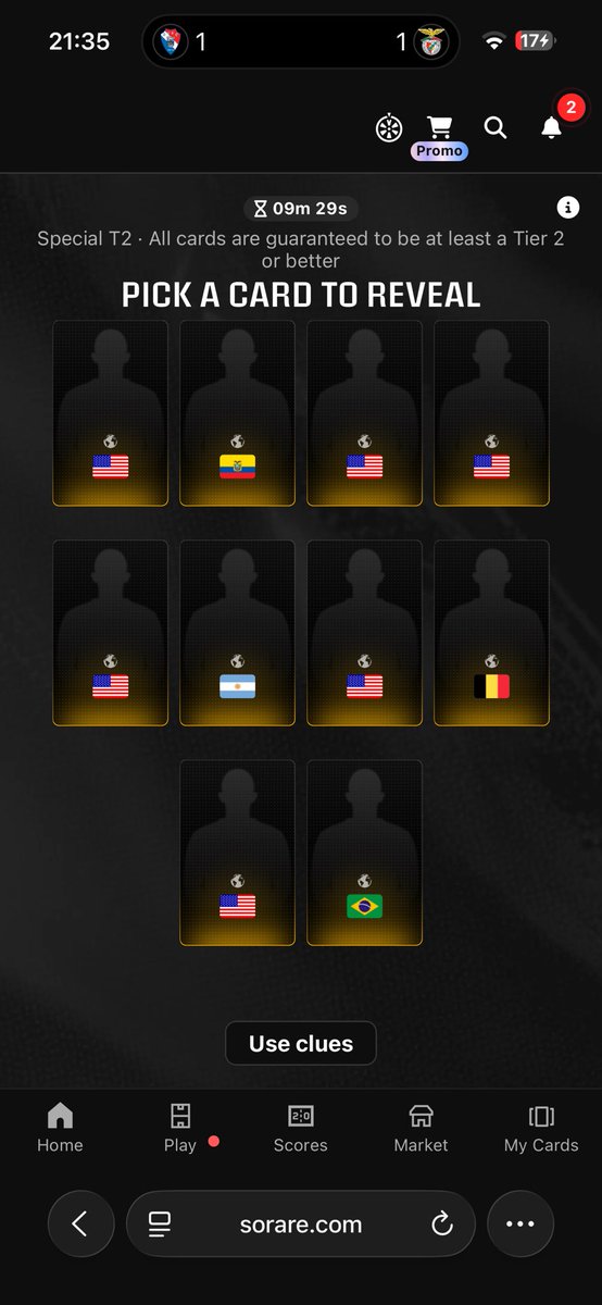 Evans20S's tweet image. 98% MLS essence, who would you pick? 🤣 Belgium is 100% Hugo Cuypers, but is Argentina the one and Only Messi???

#Sorare #crafting