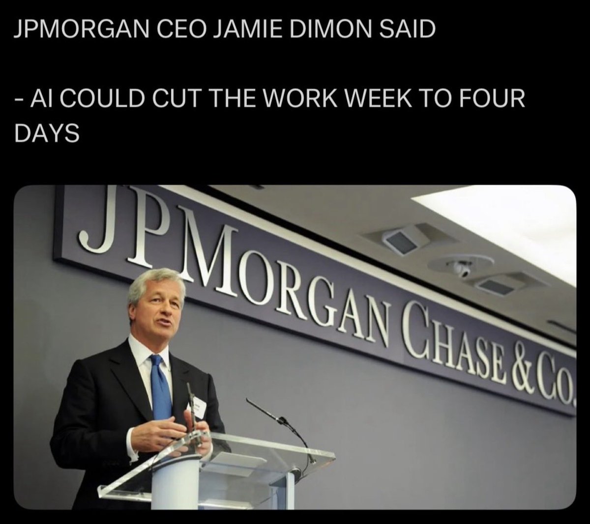 You can go look this up yourself. 

Actually crazy. 

This is the biggest Wall Street bank out there and what they say, usually tends to happen. 

You’re being replaced. 

$underclass