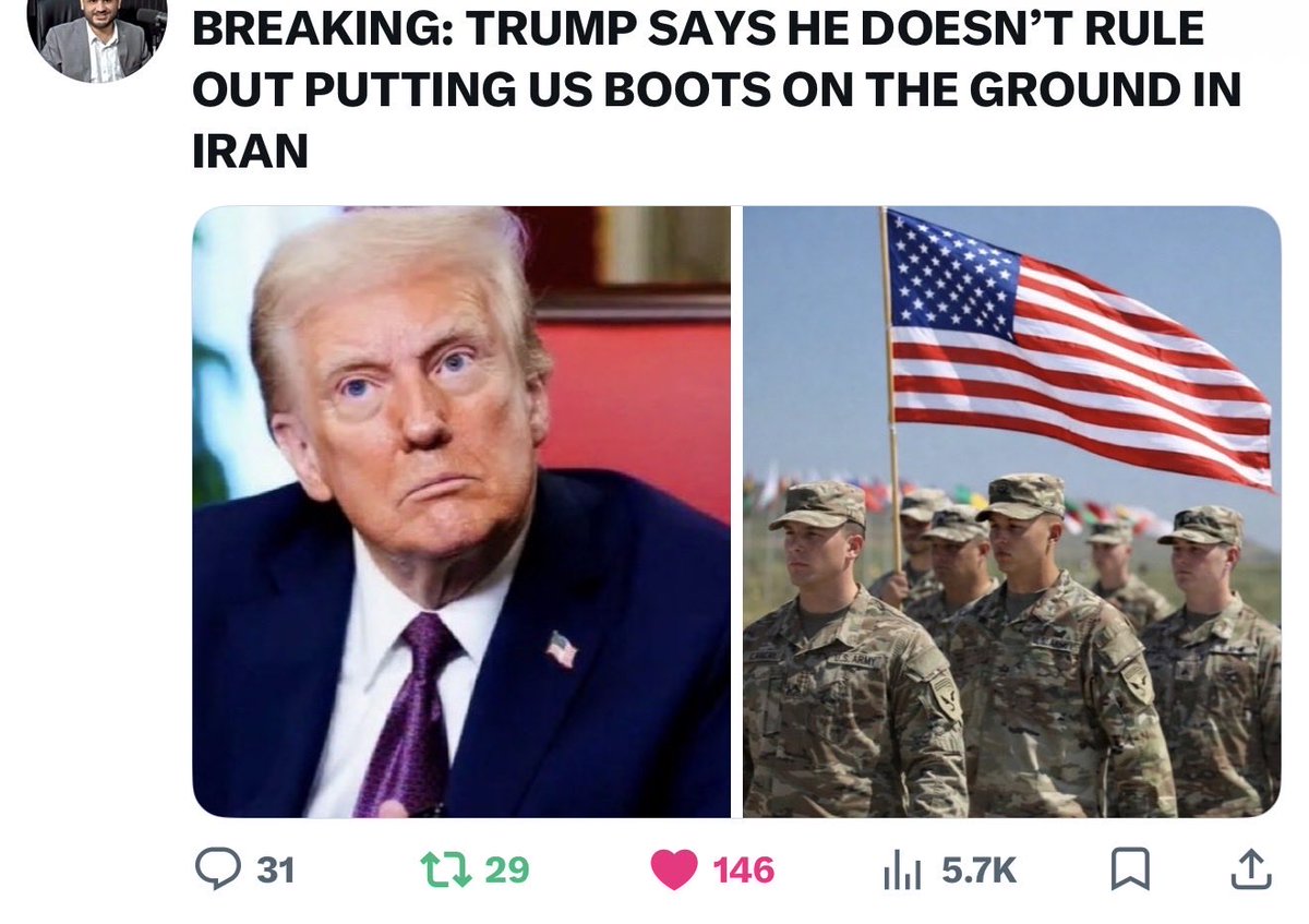 Liza2Bay's tweet photo. @PamphletsY Trump and his administration has been fraudulently elected. This is in fact, an illegal war. And you all will be remembered as part of the shit stain of our nations history. https://t.co/GpXNkNSnRV