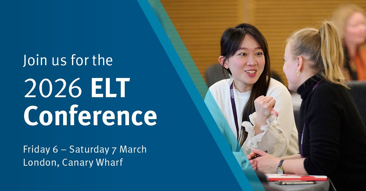 englishuk's tweet photo. Registration for the #ELT Conference closes this Thursday. Don’t miss your chance to be part of this dynamic event packed with practical management strategies, fresh classroom ideas, and inspiring speakers from across ELT👇
https://t.co/kXAgjqhWbK https://t.co/CIigIHRG5u