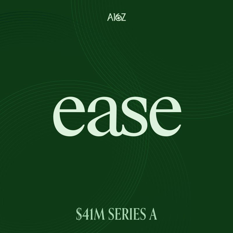 We're excited to lead Ease's $41M Series A.

<a href="/tryeasehealth/">Ease Health</a> is building the AI-native operating system for behavioral health practices.

1 in 5 Americans now receive behavioral health services. The demand is massive, but the software hasn't kept up:

- Providers run on patchwork