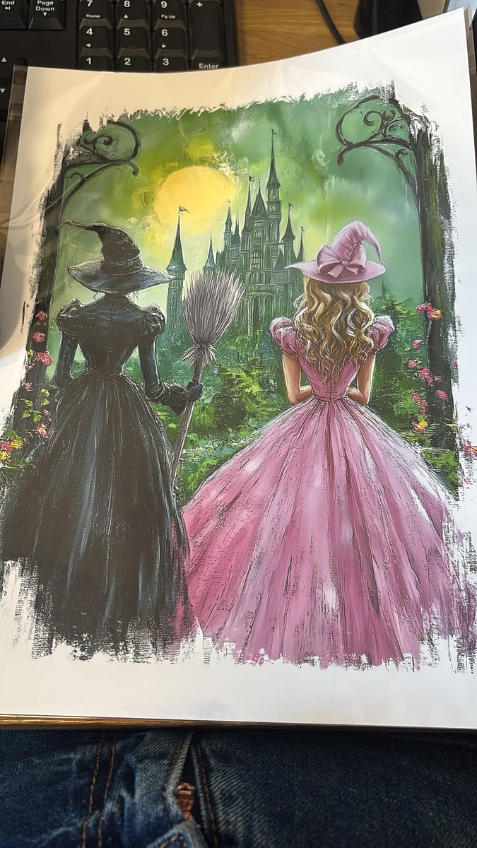 this may actually be the best day of my life first the sun came back and i cleaned my flat and felt all summery then i got surprised by a package and it was this print from a wonderful friend and then I GOT OFFERED FREE PADDINGTON THE MUSICAL TICKETS