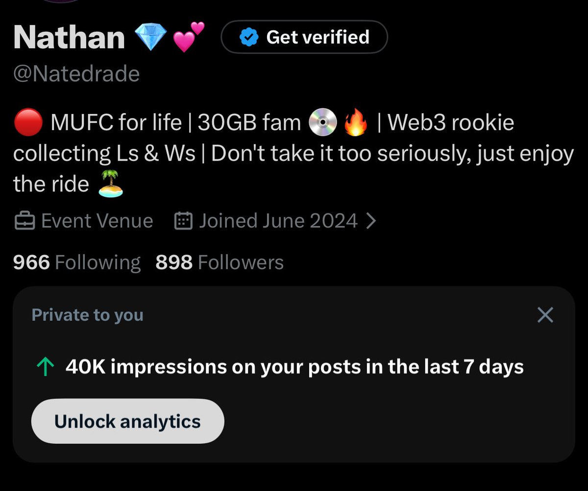 Natedrade's tweet photo. 40k impression 60k more to go make una help me.. Mutuals friends and foes if you see this show love.. I follow back and engage too ❤️❤️🥺🥺 https://t.co/rwCR4o5duu