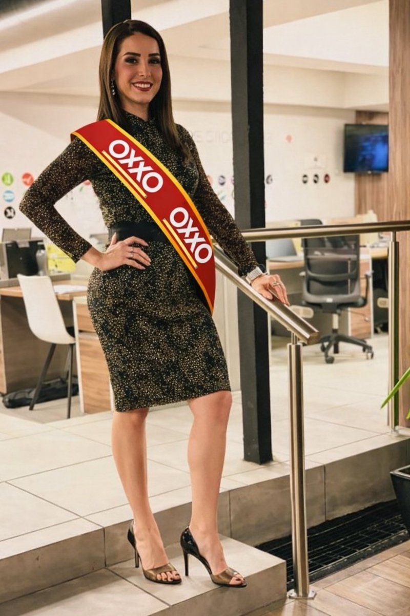 RomiOrtiz2016's tweet photo. A los dueños de OXXO les gustó la idea de tener 300 mil sucursales. 
La acaban de nombrar "Señorita embajadora de los OXXO"..
🤣😂 ¡ Ahh raza tremenda! https://t.co/PkBbm62d7Z