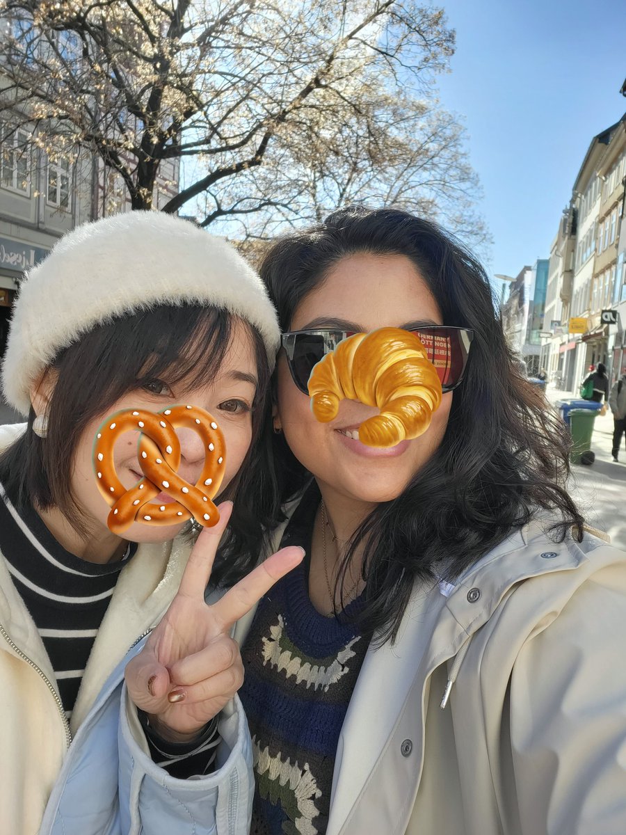 Reunited with <a href="/llihcnmadmi2/">S</a> this time in Germany in my city. We had a banger of a day, soaking in the sun, eating ice-creams, Indian food &amp; chatting nonstop about <a href="/Nnattawin1/">Nnattawin</a> who brought us together across timezones &amp; continents. Miss you already, time flew by 🥹
#Apocolleagues