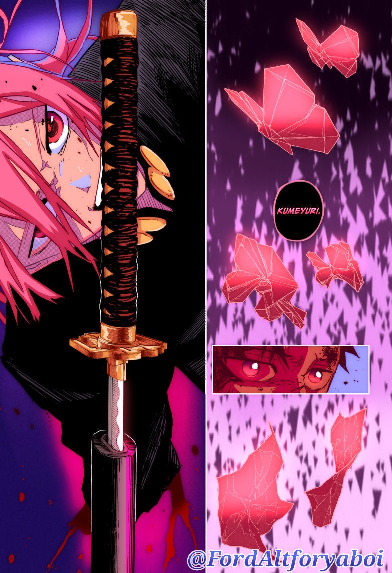 “Kumeyuri.” KGB Ch.57 coloring #Kagurabachi #カグラバチ