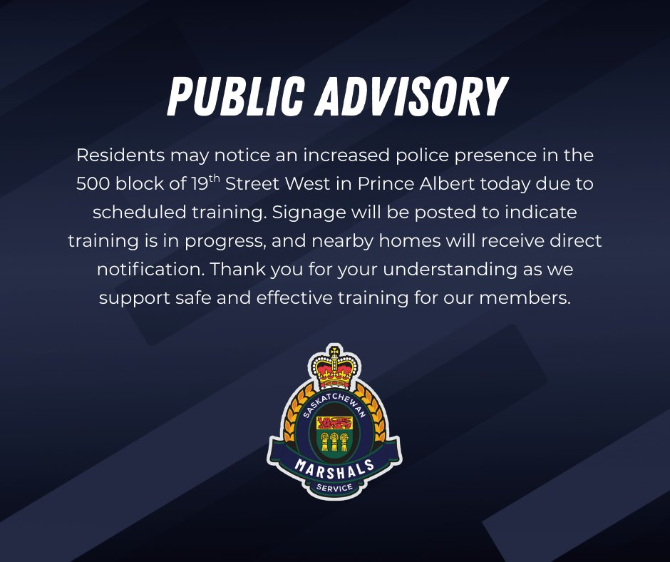 Saskatchewan Marshals Service tweet media