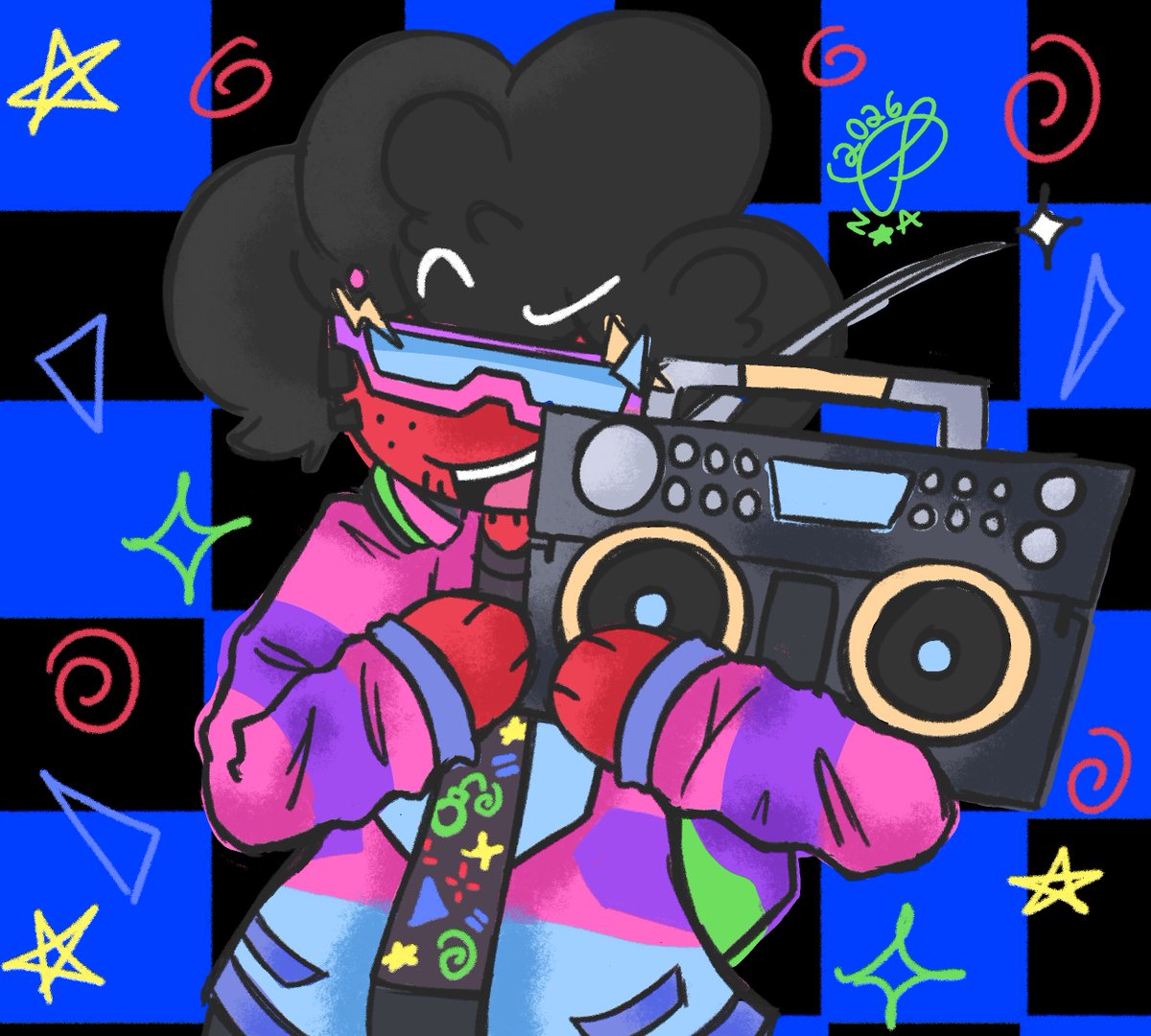 ZephyArtz's tweet photo. 📻 DAY #20: DJ RADICAL 🎵
DISCO MADE ME DO IT!!! I SWEAR TO YOU!!!!

#digitalart #thebattlebricks #tbb #djradical #dolphinsounds #worstbeatsinhistory https://t.co/o18k7E2Iwi