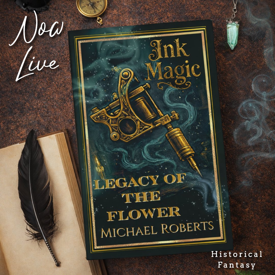 OnAReadBender's tweet photo. Now Live, Ink Magic - The Legacy of the Flower by Michael Roberts - Historical Fantasy 

https://t.co/r5KgfjwkeI

@RABTBookTours #RABTBookTours #InkMagic #TheLegacyoftheFlower #MichaelRoberts #Historical #Fantasy https://t.co/vFcti20Opf