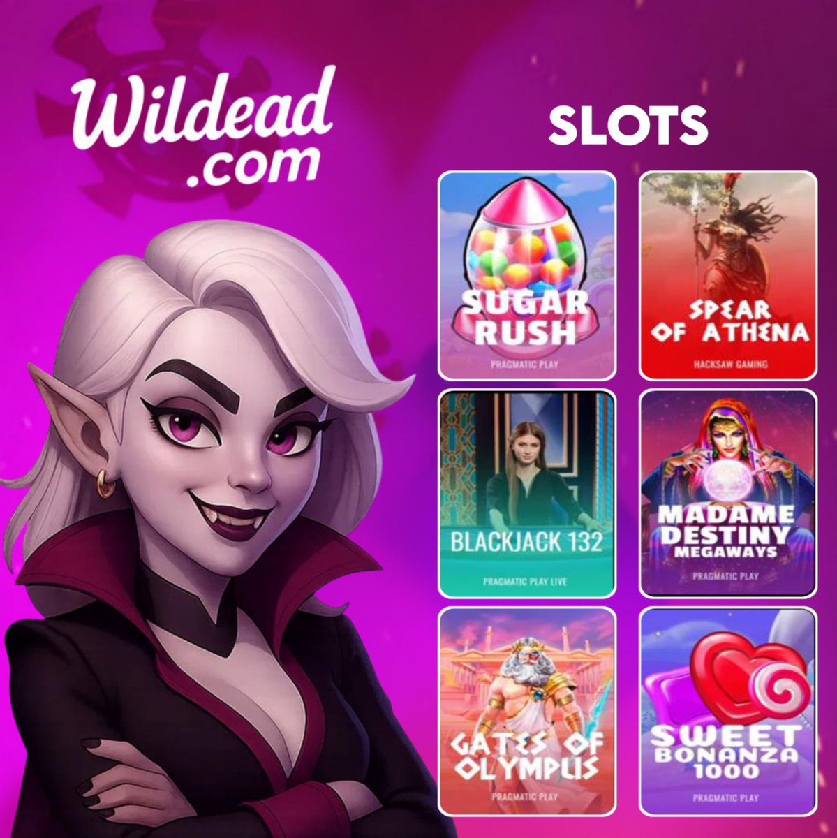 Want to hit big on the casino?

Start with these slot games, observe trends and have a precise execution🎰 

We’ll give out 10 free spins to one of these slot games, all your have to do is interact with this post!🎁