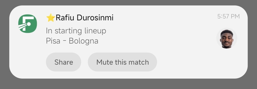 Rafiu starts🔥
  I don't care what the result will be, make him just tear post for me