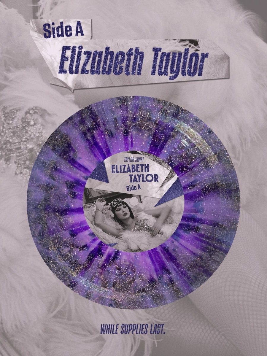 🟣 ÚLTIMA HORA: Taylor Swift anuncia su lanzamiento exclusivo para el Record Store Day de 2026.

El próximo 18 de abril se pondrá a la venta, en tiendas participantes del RSD, el vinilo con purpurina de ‘Elizabeth Taylor’ que incluirá también la versión cabaret de la canción.