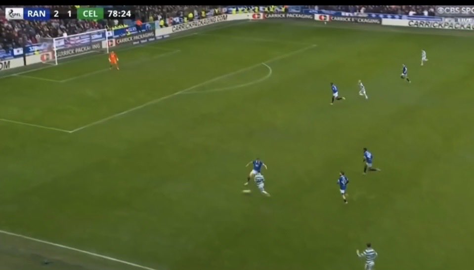 Zeshankenzo's tweet photo. The yellow card for Souttar.
The question should be asked - if Souttar doesn’t lunge in does the Celtic player ‘get a shot away?’

Reference Trusty Red v Hearts. https://t.co/r7b7YsYary