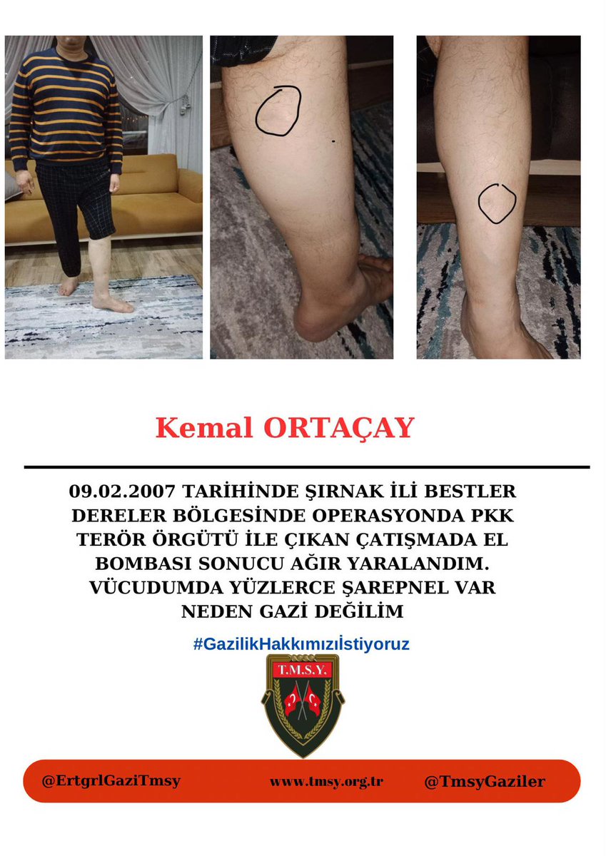 <a href="/MHP_Bilgi/">MHP</a> <a href="/MhpTbmmGrubu/">MHP TBMM Grubu #MHP</a> Yıllardır aynı duayla bekliyoruz: Adalet, vefa ve gazilik onurumuzun teslimi. Sn Bahçeli’den bu konuda güçlü bir adım bekliyoruz.
#GazilikHakkımızıİstiyoruz
<a href="/dbdevletbahceli/">Devlet Bahçeli</a>
<a href="/hulusiakarmedya/">Hulusi AKAR</a> 
<a href="/MahinurOzdemir/">Mahinur Özdemir Göktaş</a> 
<a href="/celebimehmeta/">Mehmet Ali Çelebi</a>
 <a href="/refik_ozen16/">refik ozen</a> 
<a href="/ifarukaksu/">İsmail Faruk Aksu</a> 
<a href="/kocakkonuralp/">Konur Alp Koçak</a> gh