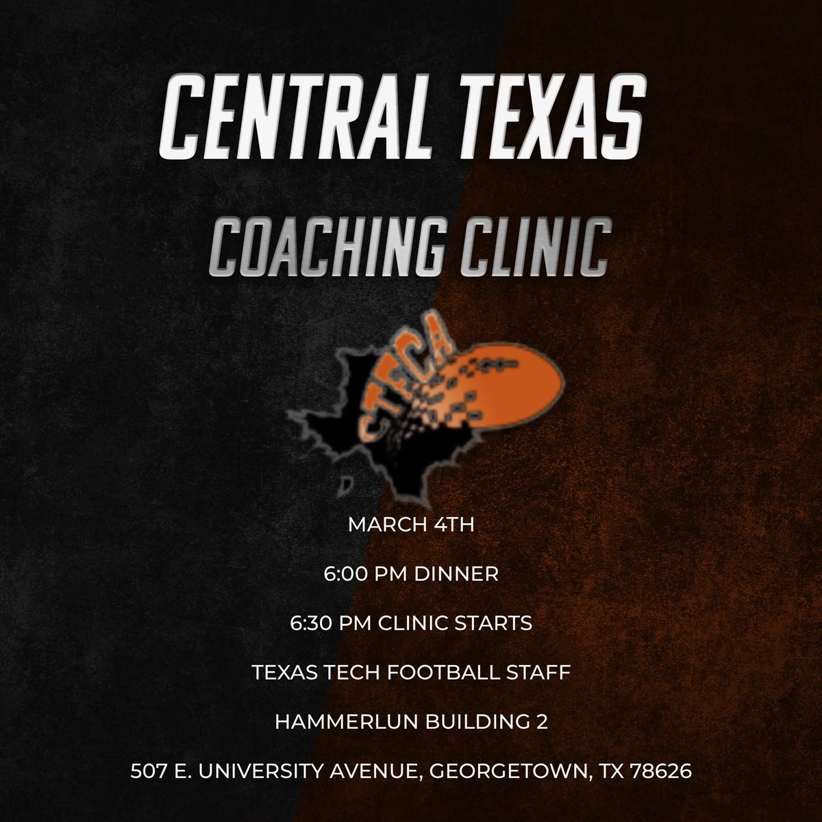 Central Texas FB Coaches tweet media