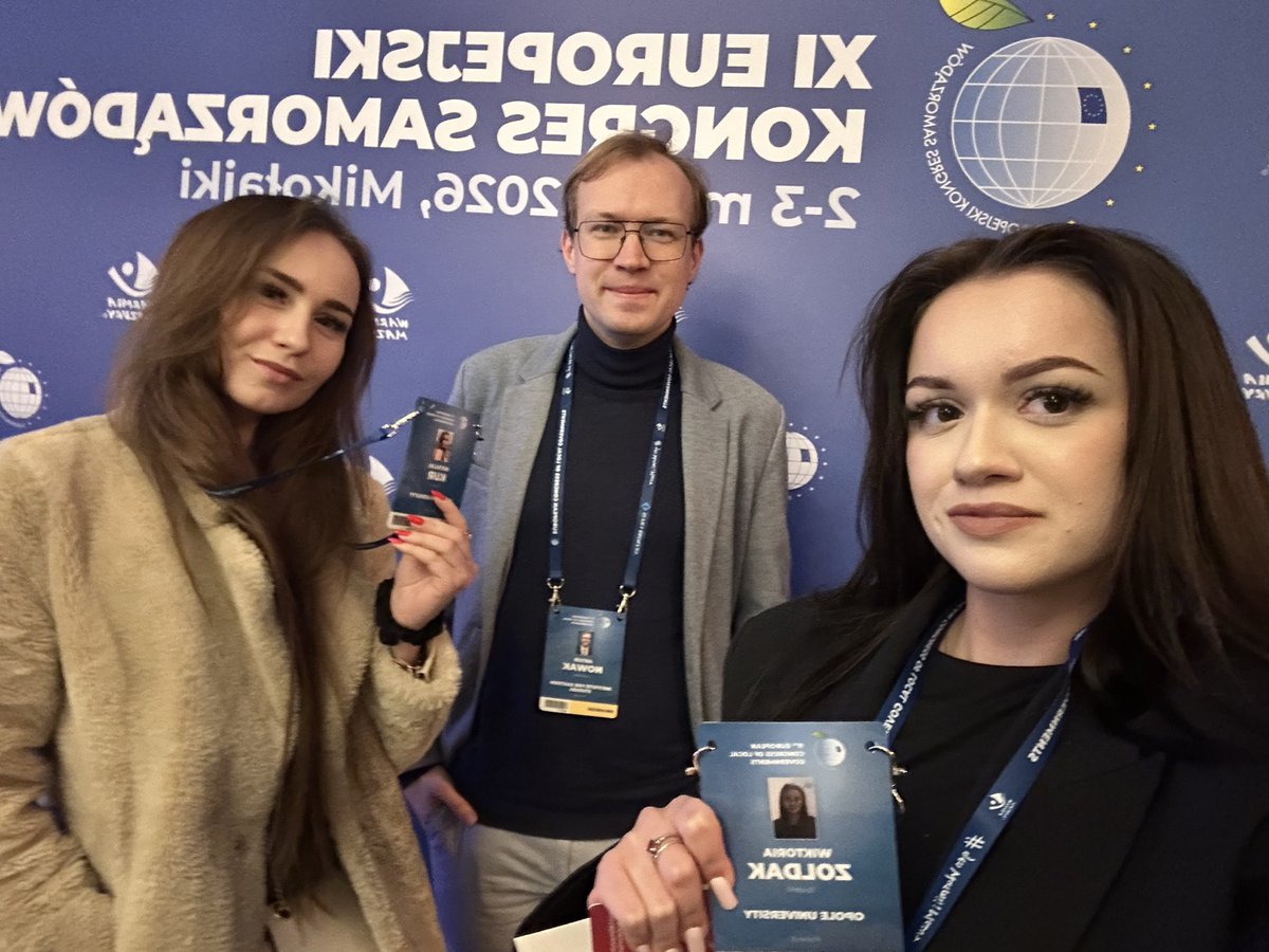 Pozdrawiamy z Europejskiego Kongresu Samorządów w Mikołajkach!
#11EKS #EuropejskiKongresSamorządów #Samorząd