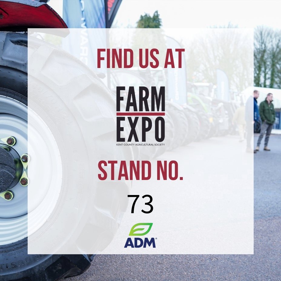 ADMAgriculture's tweet photo. We are excited to be attending Farm Expo on Wednesday; our team will be on stand 73 exited to talk about how we can help your farm grow this harvest. From tailored marketing solutions to our extensive seed and fertiliser portfolio. https://t.co/ecD9XQjtaw