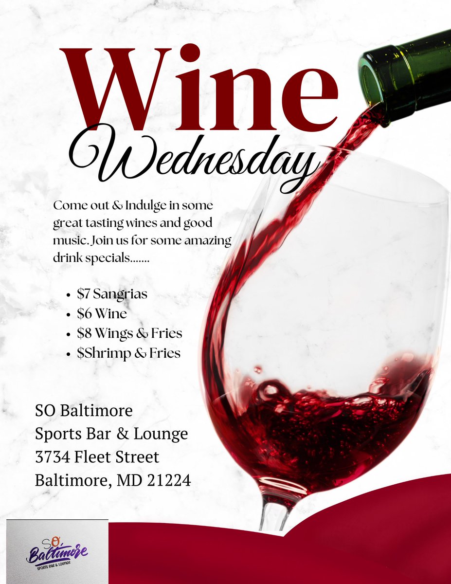 laberry_laberry's tweet image. i’m officially back at #SoBaltimore
i’ll be behind the bar for #WineWednesday 

march 4th  

come welcome me back, see yall wednesday 🍷🤍