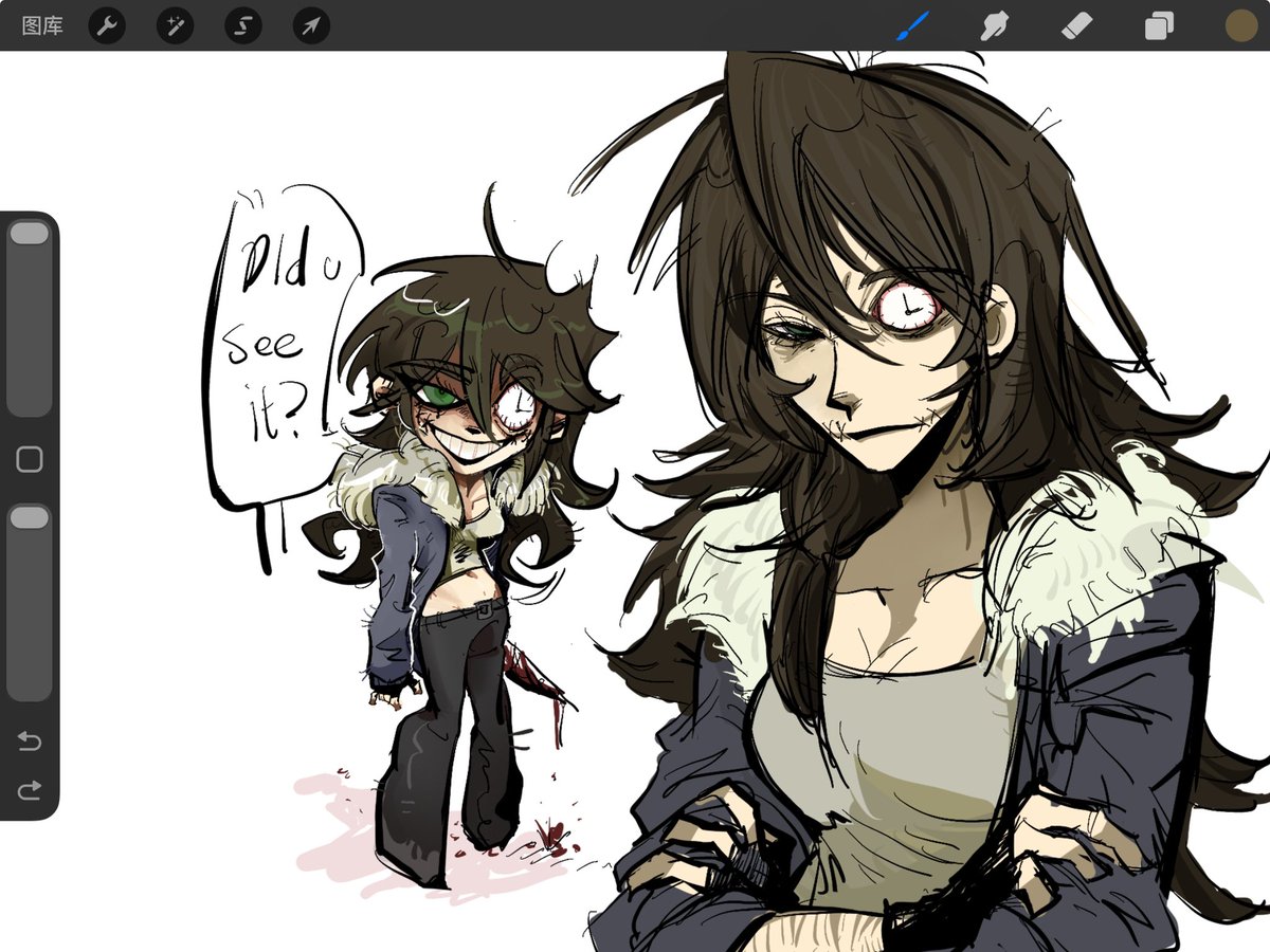 Kelpie_333's tweet image. #Creepypasta #clockwork
