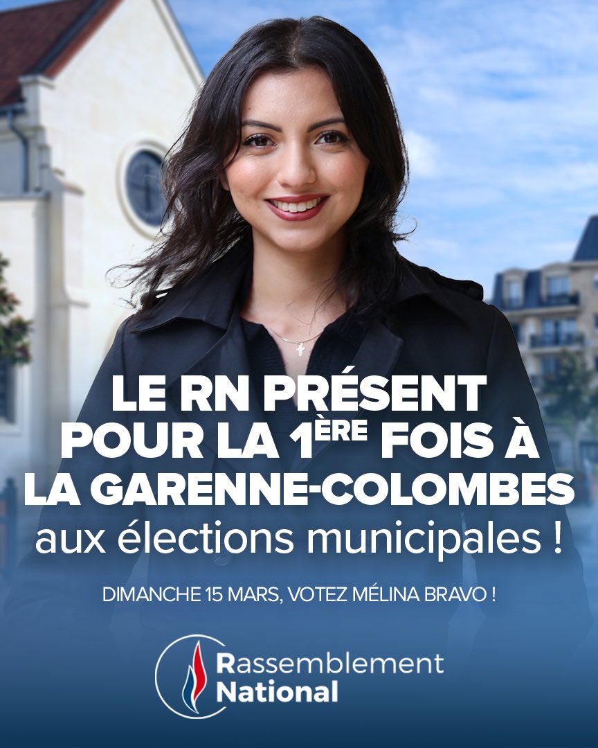 Pour la première fois, une liste du Rassemblement National est présente aux élections municipales à La Garenne-Colombes.

Une équipe de 39 Garennois engagés pour préserver notre cadre de vie, renforcer notre sécurité et garantir la qualité de gestion de notre ville.