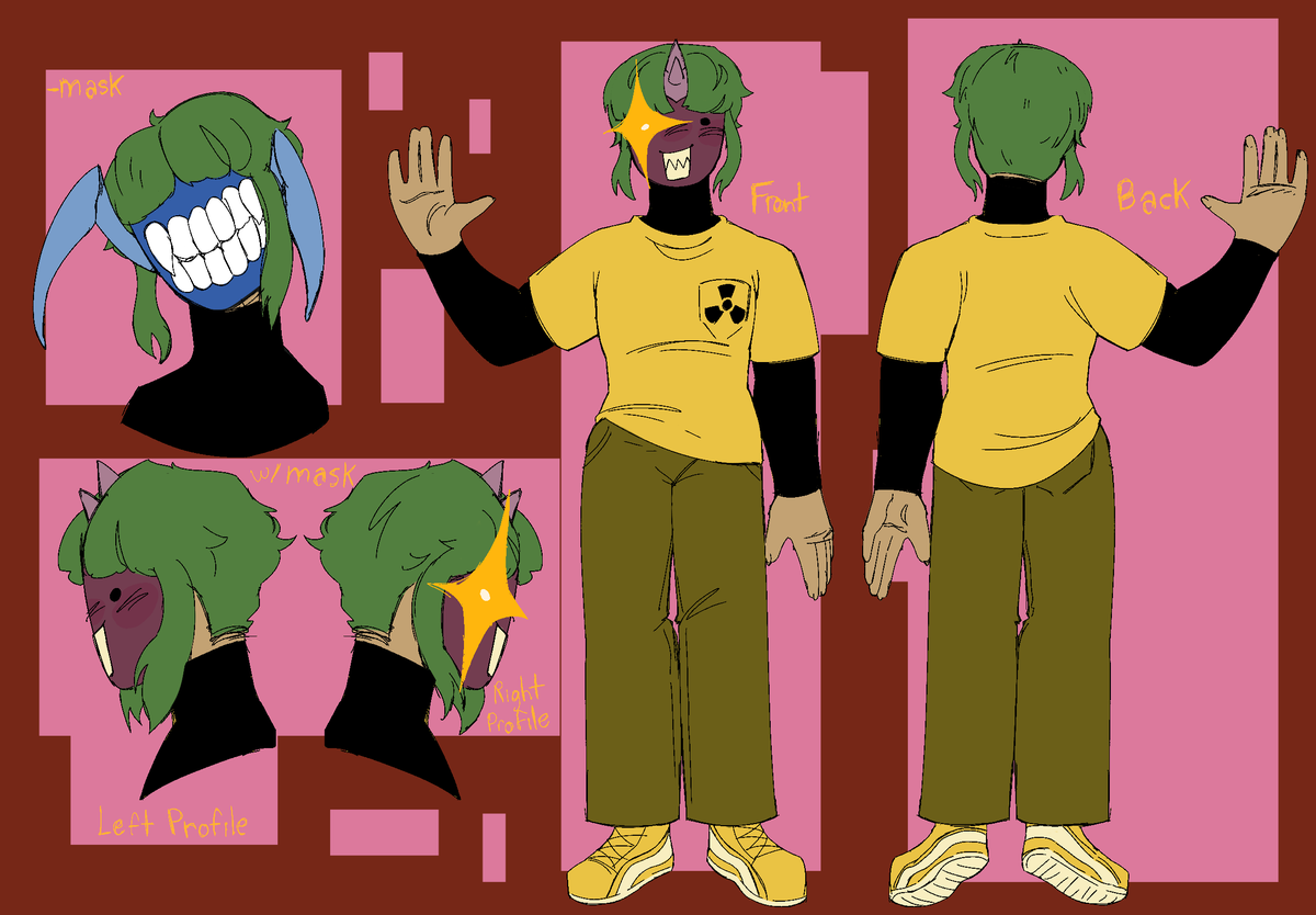 <a href="/sniffalt/">Sniff’s Alt</a> I do lots of character art/references! 70 USD for a full sheet but I do more complex pieces too :D
ko-fi.com/tazzomi/commis…