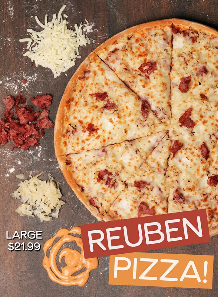hansen_dairy's tweet image. Find your St. Patrick's Day spirit with our Pizza of the Month!
Reuben Pizza:
✅ Thousand Island dressing
✅Crumbled corned beef,
✅Sauerkraut 
✅Mozzarella
Available through March 31 at our Cedar Falls store. Stop in or call ahead (319) 266-3044 to order. #pizza #IOWA #eatlocal