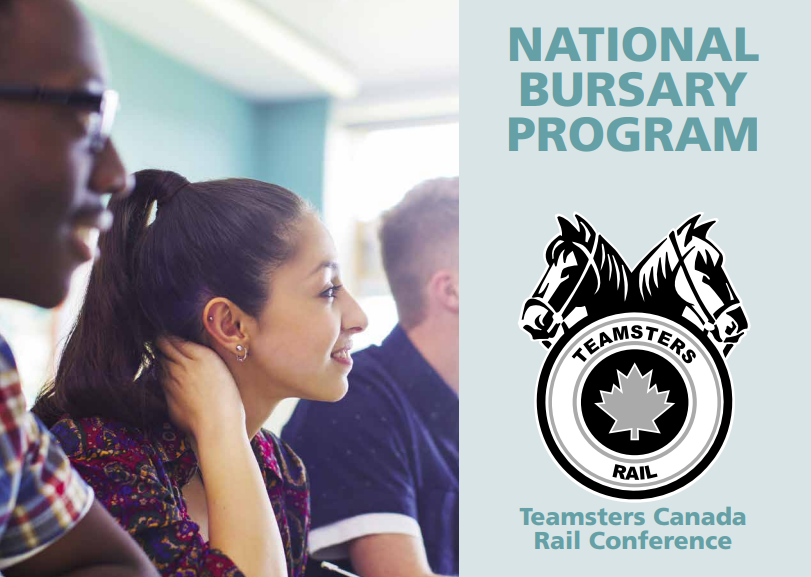 TeamstersRail's tweet photo. 2026 TCRC National Bursary Program
https://t.co/zYbBYjlEgB
Twenty (20) bursaries are awarded annually valued at five hundred dollars ($500.00) each. https://t.co/5L3eC5wivU