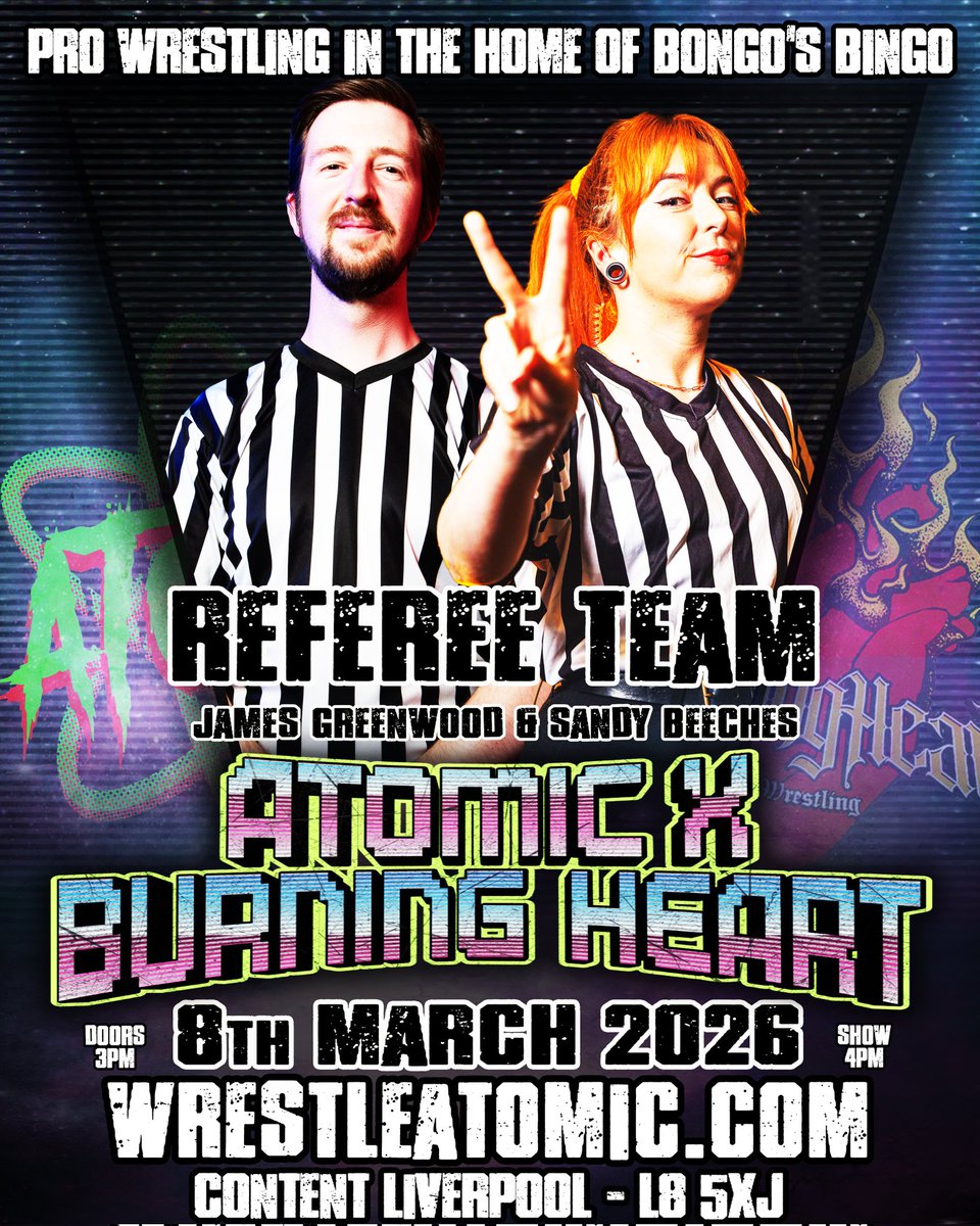 Atomic Pro Wrestling - 26th April NEXT SHOW tweet media