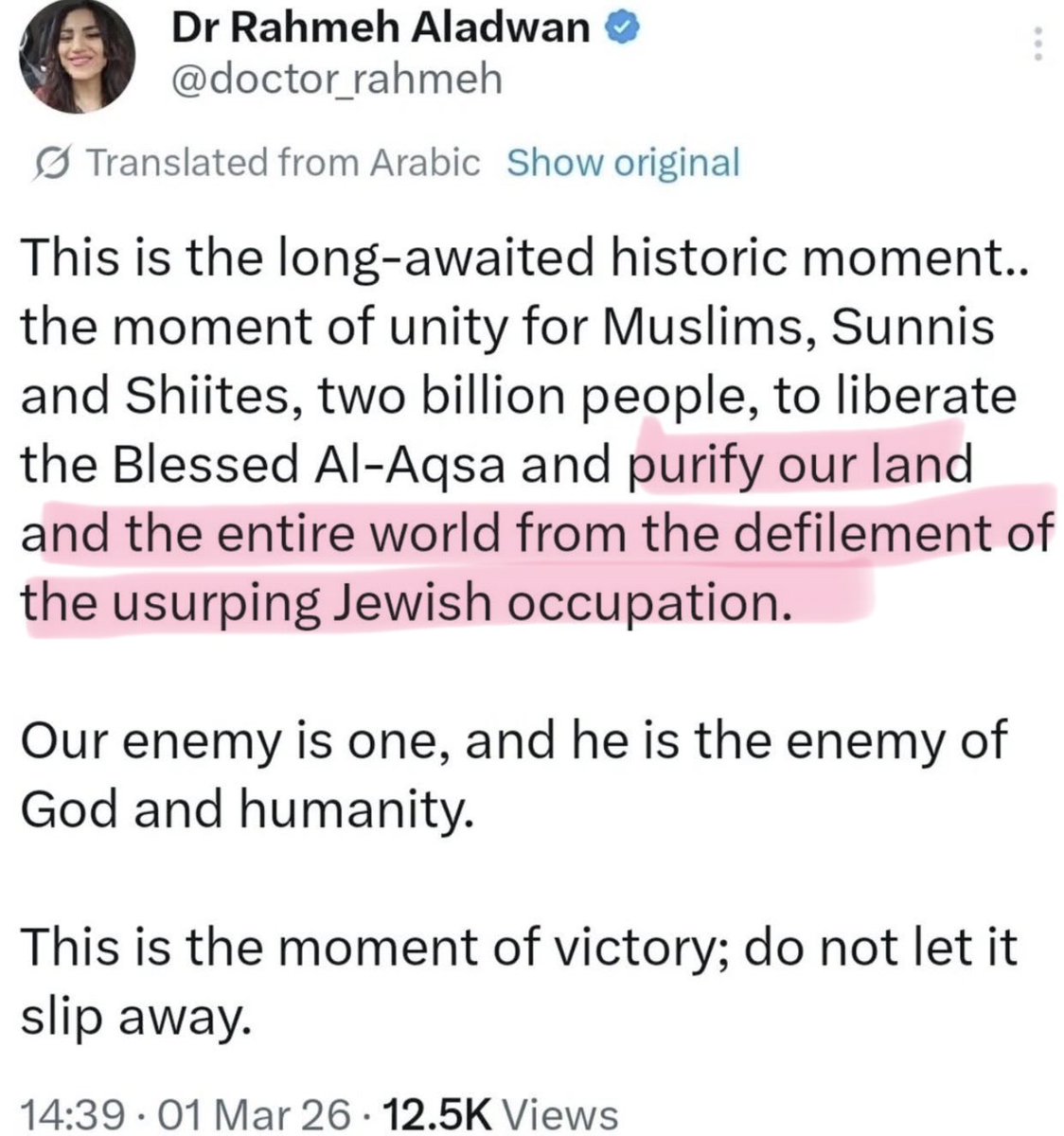 Rabbi Poupko tweet media