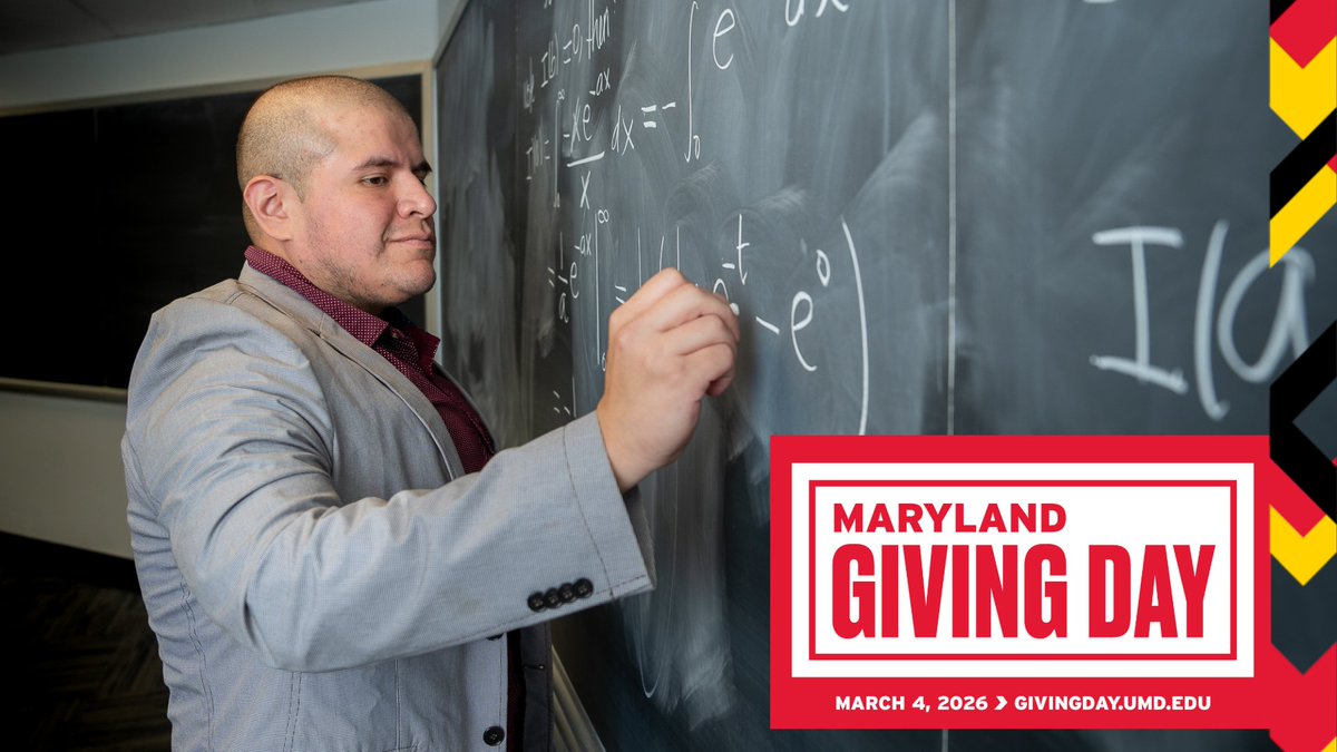 UMD Math Department tweet media