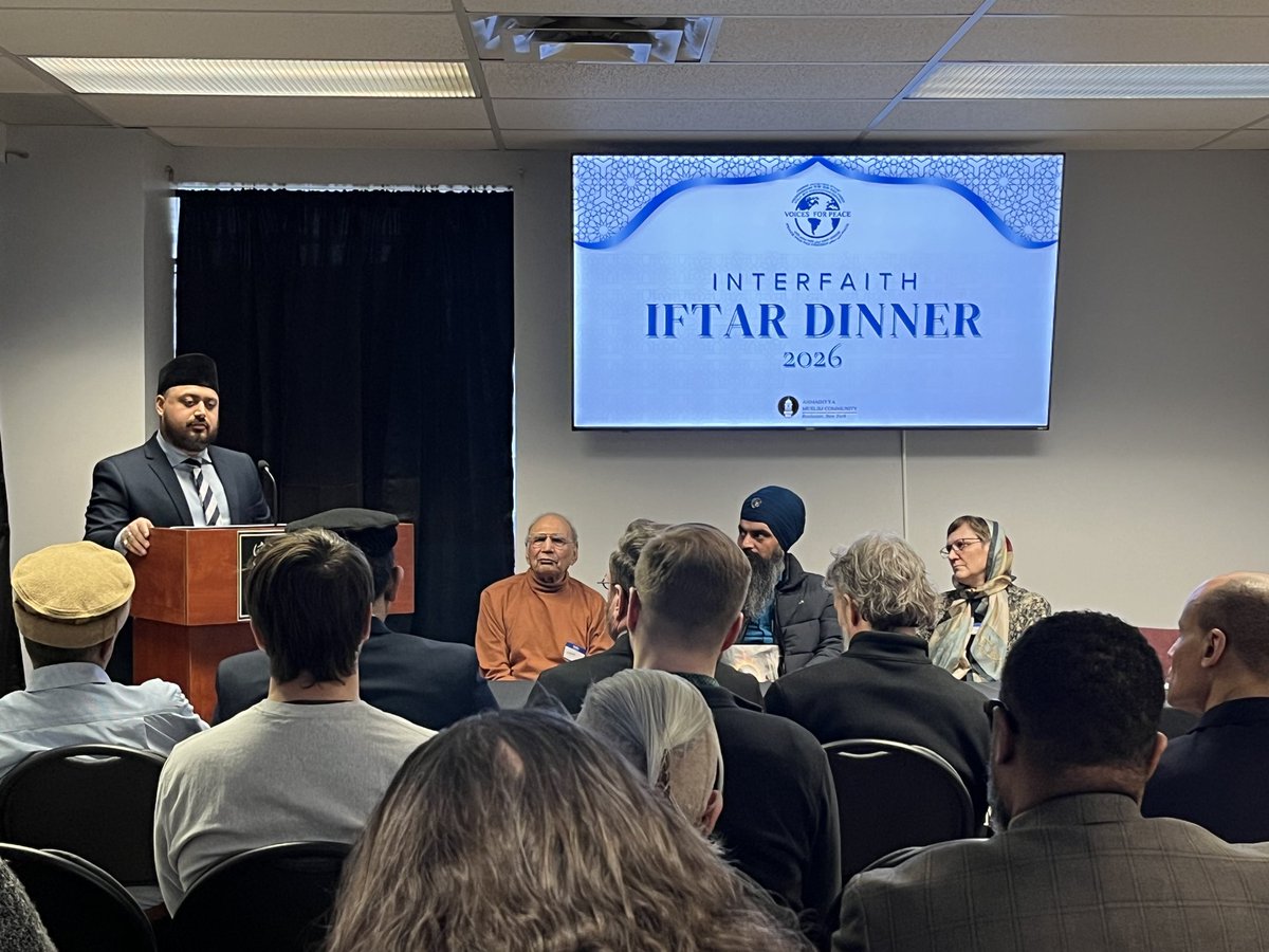 Ahmadiyya Muslim Community, Rochester tweet media