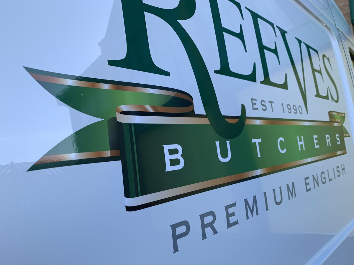 wellingtonsigns's tweet photo. Fleet addition done for
Reeves Butchers https://t.co/KbIDyWlcxc