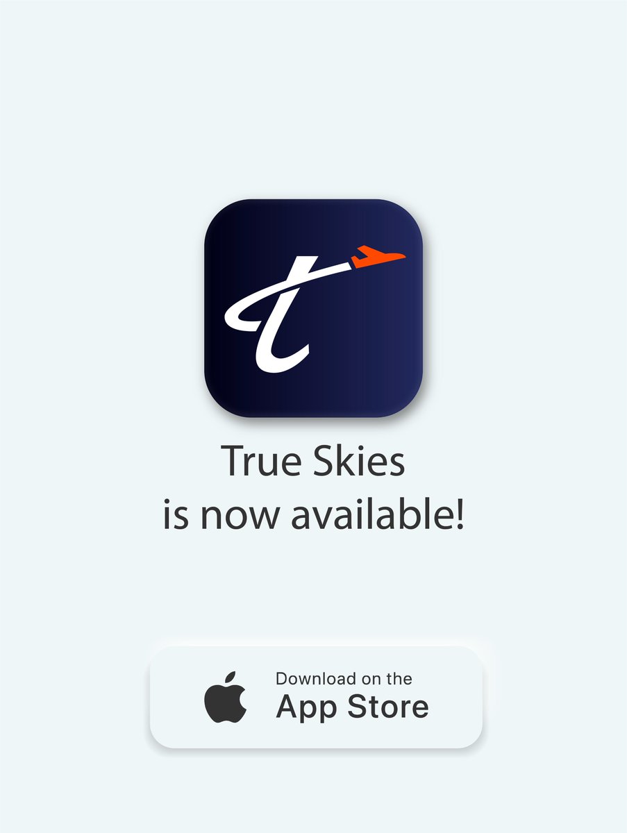 True Skies tweet media