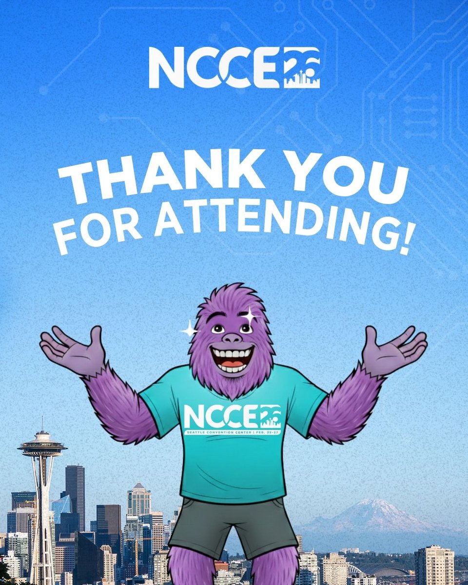 NCCE: Northwest Council for Computer Education tweet media