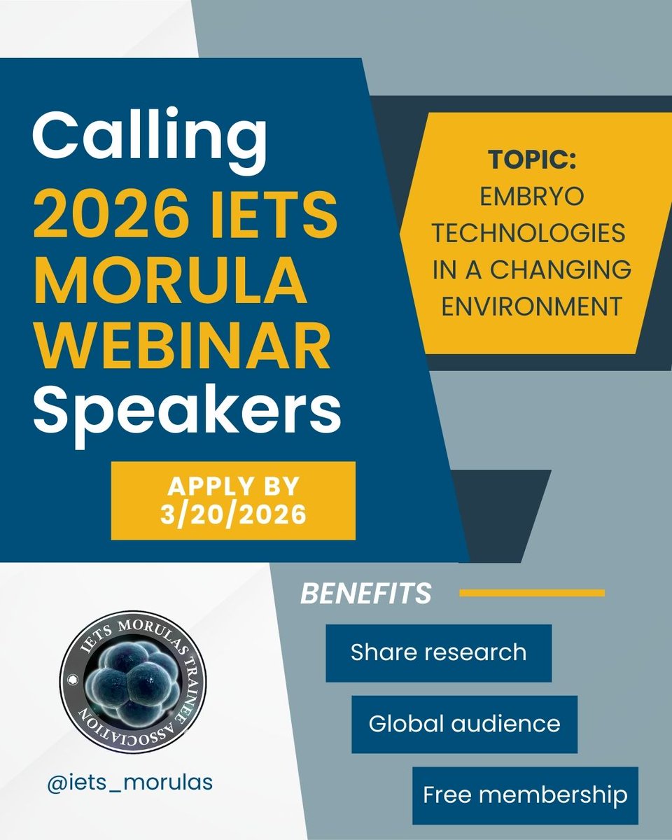 IETS Morulas tweet media