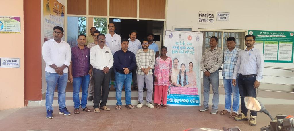 BlockPodia's tweet image. "The #hpv vaccination programme was inaugurated today at CHC Podia,Dist-Malkangiri(Odisha) by the BDO,  #Podia, in the presence of medical staffs and PRI representatives."
#hpvawareness #hpvvaccine
@zp_malkangiri @dm_malkangiri @MoHFW_INDIA @HFWOdisha