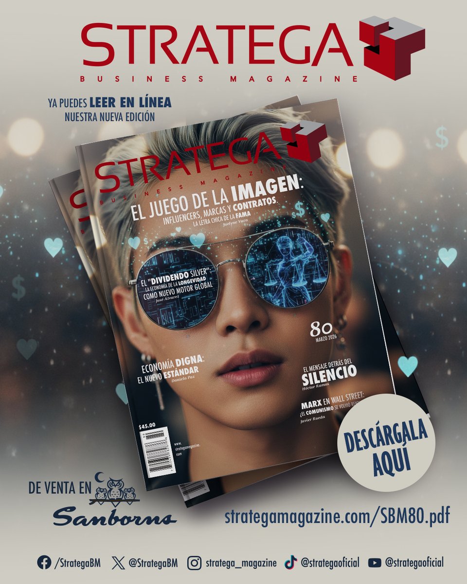📷¡Ya puedes leer en línea nuestra nueva edición!📷
#StrategaMagazine
-----------
Descárgala aquí:
strategamagazine.com/SBM80.pdf