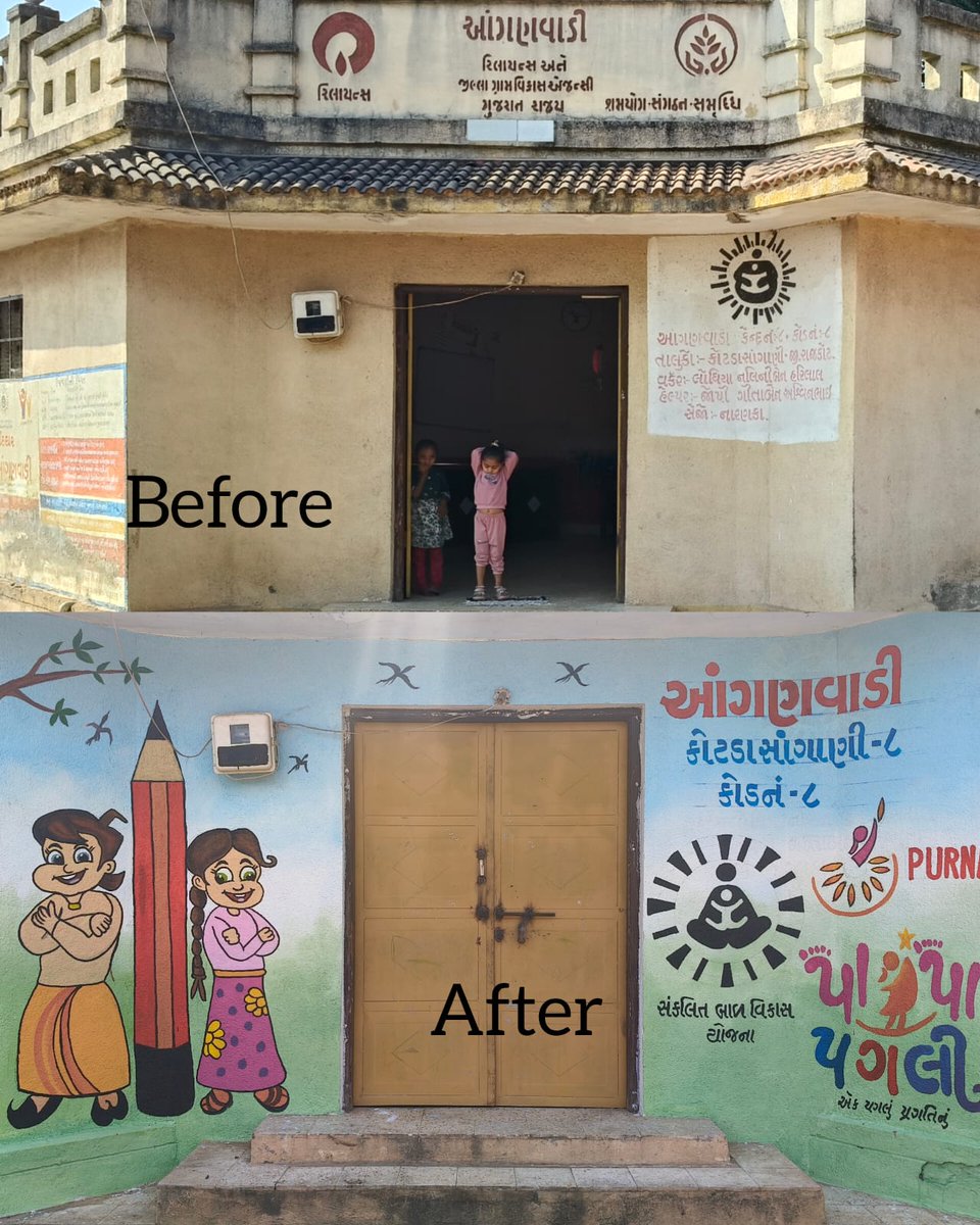 કોટડાસાંગાણી 8 આંગણવાડી નવીનીકરણ <a href="/BhanubenMLA/">Bhanuben Babariya</a> <a href="/CMOGuj/">CMO Gujarat</a> <a href="/CollectorRjt/">Collector Rajkot</a> <a href="/DDORAJKOT1/">District Panchayat Rajkot</a> <a href="/ICDS__RAJKOT/">ICDS__RAJKOT</a> <a href="/InfoGujarat/">Gujarat Information</a> <a href="/KotdasanganiTdo/">TDO KotdaSangani</a> <a href="/manisha_vakil/">Dr. Manisha Vakil</a> <a href="/MinistryWCD/">Ministry of WCD</a>