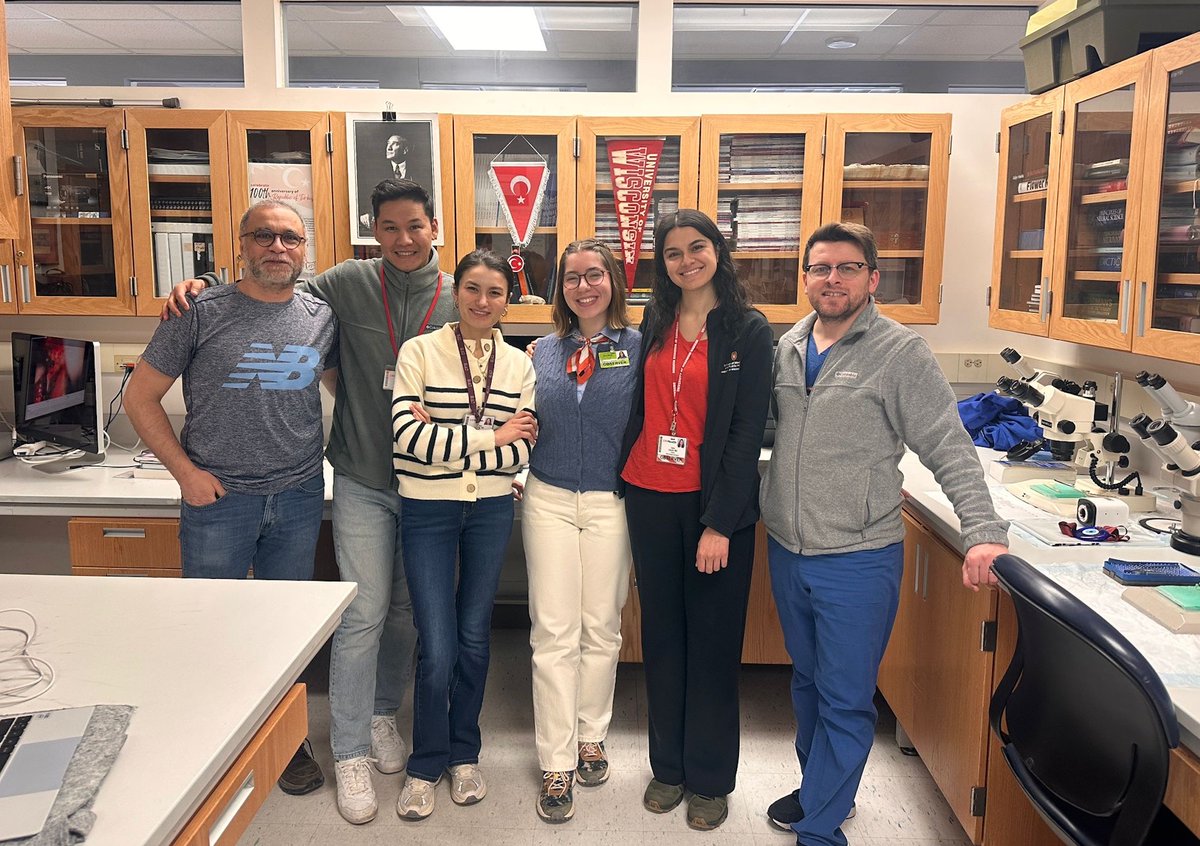 drufukerginoglu's tweet photo. ✨ Congrats to Ashraf Abdali (Afghanistan), Kento Takahara (Japan), and Sena Melek (Türkiye) on completing their observership at UW Neurosurgery.
Great to host such an international group 🌍. Wishing them success ahead! 🧠
#Neurosurgery #UWMadison https://t.co/sKYfWwLKJ4