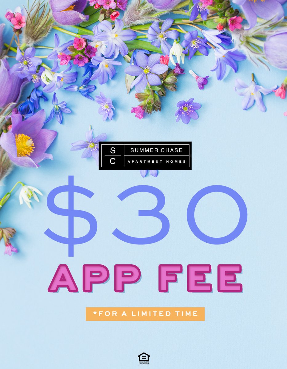 SummerChaseMS's tweet photo. 🌈 Chase the rainbow to Summer Chase Apartments! March availability includes 1-, 2-, and 3-bedroom options with a $30 app fee. Apply at https://t.co/0ncHPPCM5K. https://t.co/LYSxbEyHM7