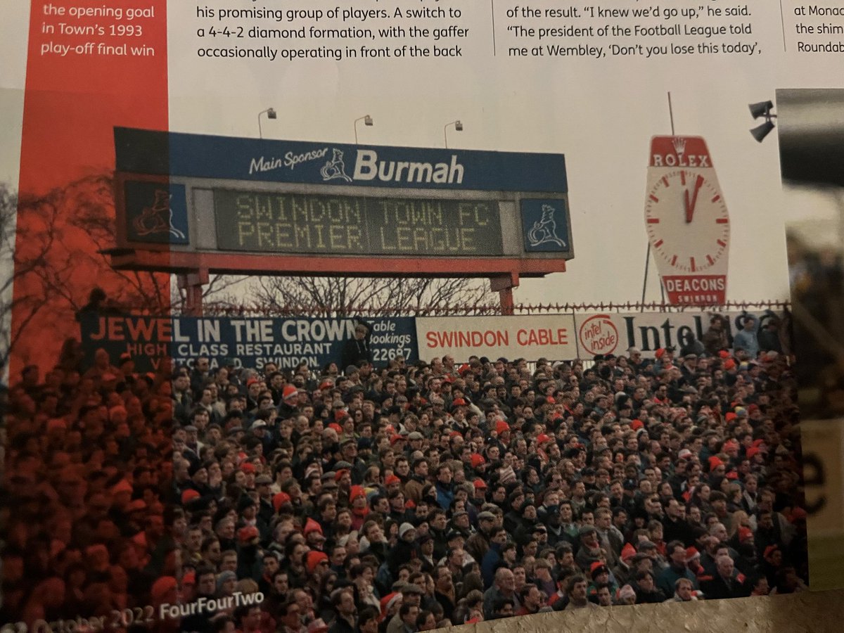 Old Swindon Programmes tweet media