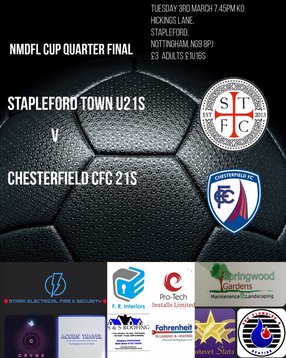 Stapleford Town u21s FC tweet media