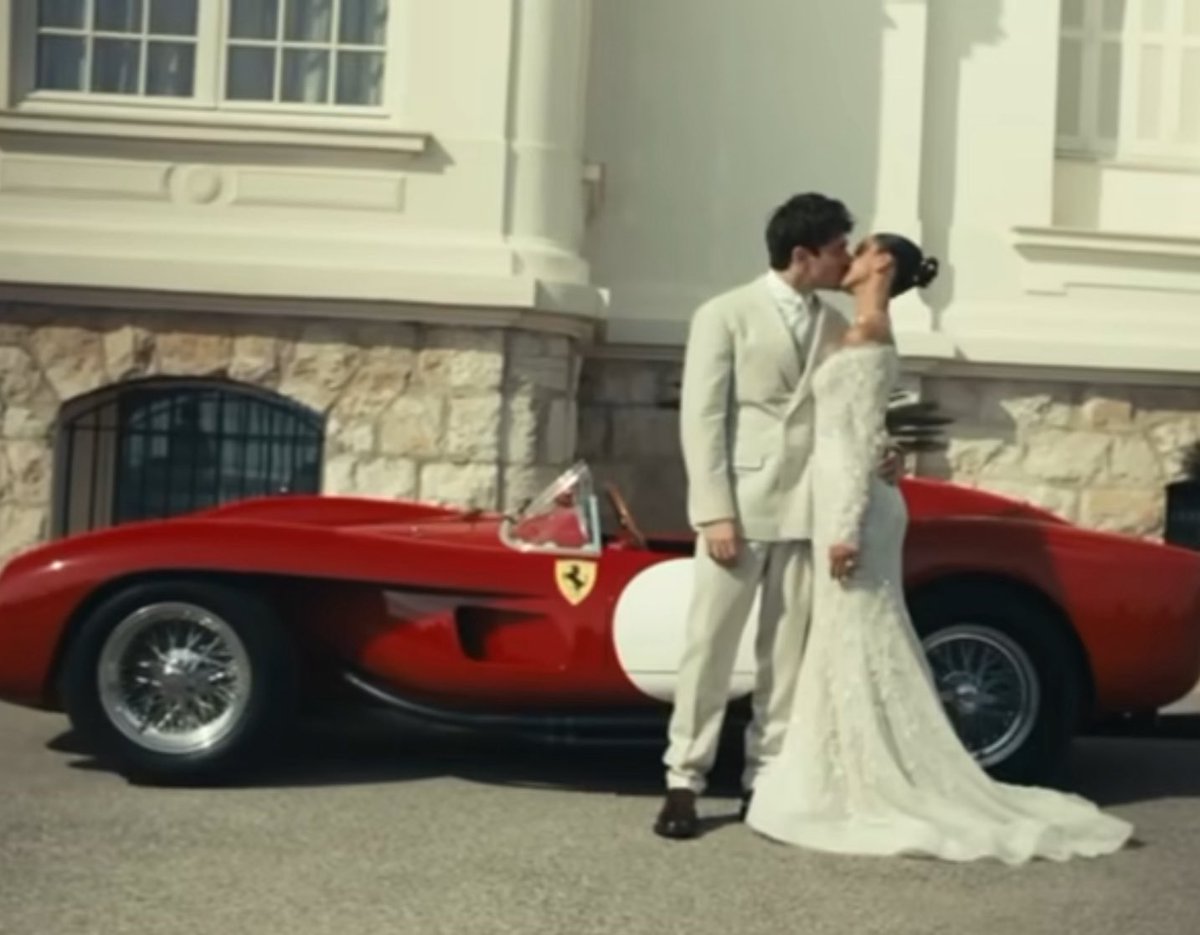 BEST WISHES, NEWLYWEDS! 🤍💍

Formula 1 driver Charles Leclerc gives a glimpse of his civil wedding with Alexandra Saint-Mleux.

The beloved couple announced their engagement back in November 2025. (Screengrabs from Leclerc/Facebook) <a href="/ABSCBNNews/">ABS-CBN News</a>