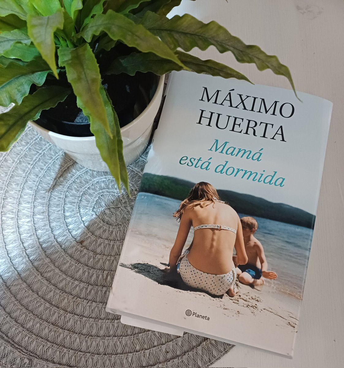 Leyendo el nuevo libro de <a href="/maximohuerta/">Máximo Huerta 🌿</a> "Mamá está dormida" Cuando lo termine, pondré la reseña en la ronda de libros en el blog.
#LibrosRecomendados