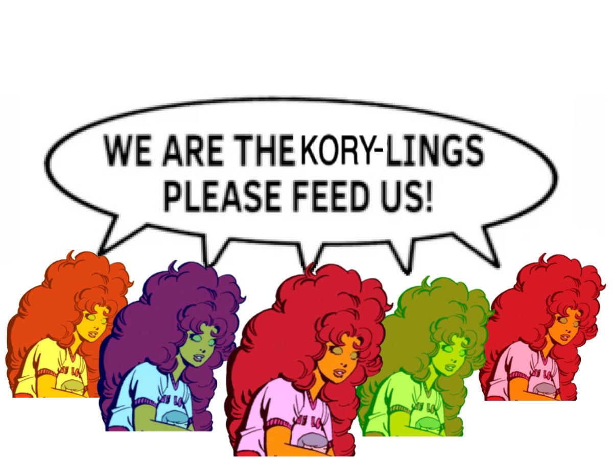 sunniebugz's tweet photo. I love Starfire https://t.co/hZnGiBaLNN
