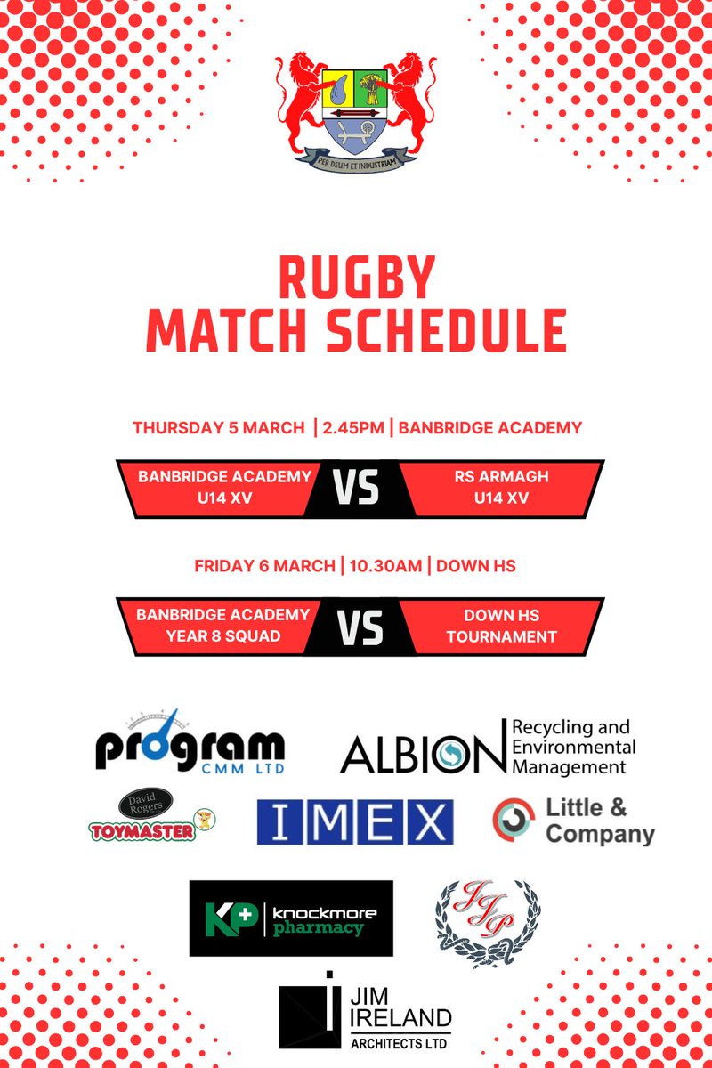 Banbridge Academy Rugby tweet media