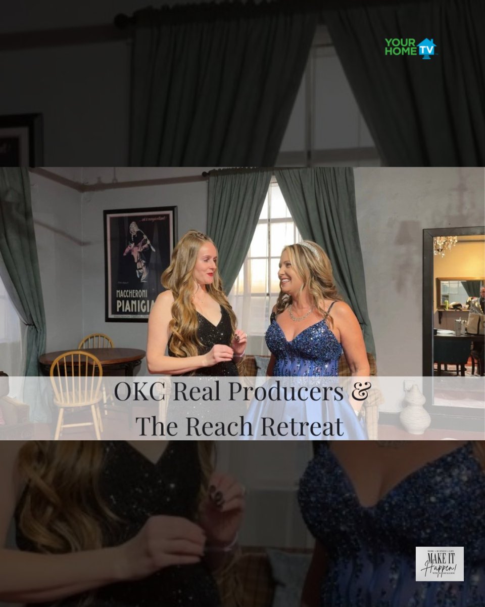 Join Mariah Kalhor as she celebrates OKC’s real estate elite and dives into the mission of The Reach Retreat with Danielle Throckmorton.
Watch the full episode: yourhometv.com/watch/video/wa… 
All episodes at: yourhometv.com
#MakeItHappen #YourHomeTV