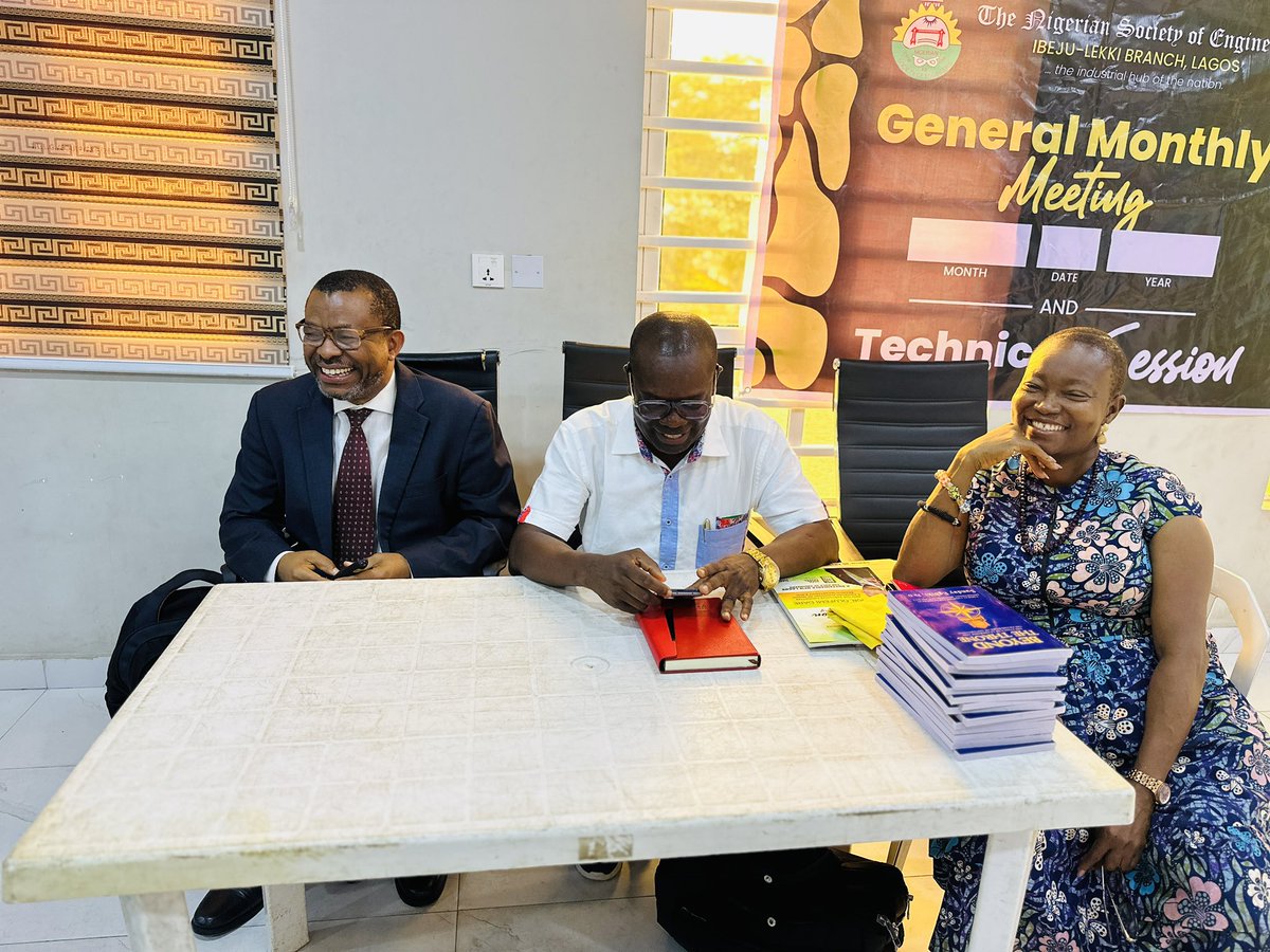 NSE_IbejuLekki's tweet photo. 🌸🌸 February 2026 Monthly General Meeting – Highlights 🌸🌸

The February Monthly General Meeting of the NSE Ibeju-Lekki Branch was impactful and eventful, reinforcing our commitment to professional development, structured growth, and active member engagement. https://t.co/72zrdDBq88