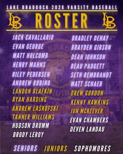 Lake Braddock Baseball tweet media